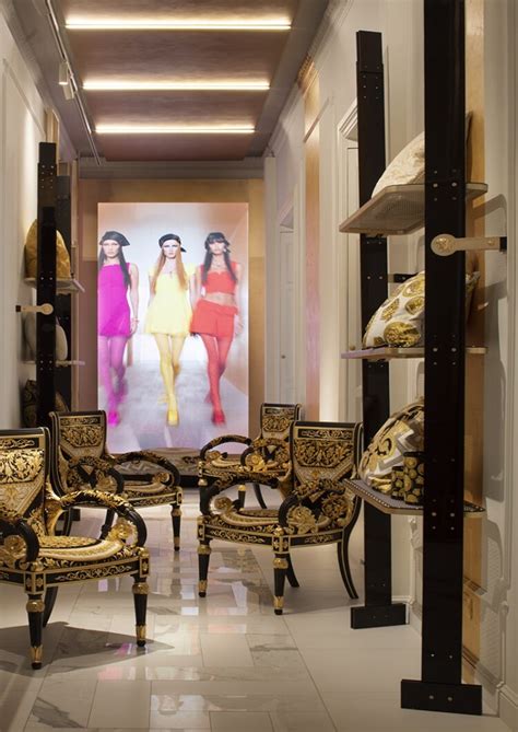 versace via durini|Versace opens in Milan new flagship store and showroom .